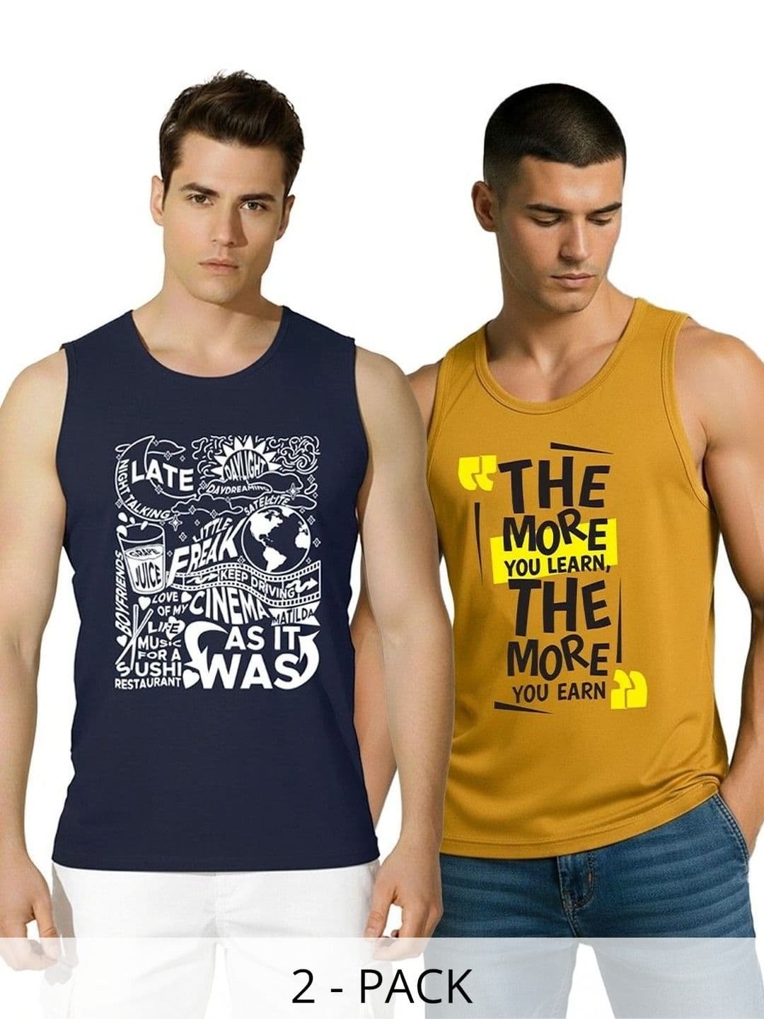 SKY HARBOAR Men Typography 2 Printed T-shirt - view 1