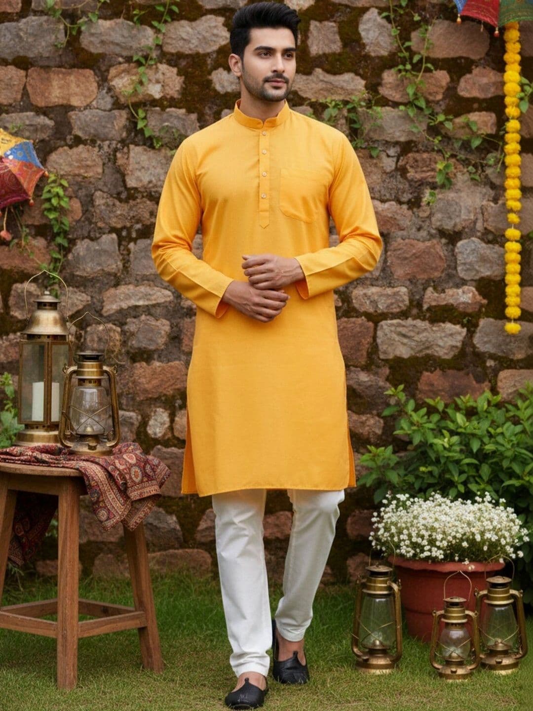 HUZUR Men Kurta - view 1