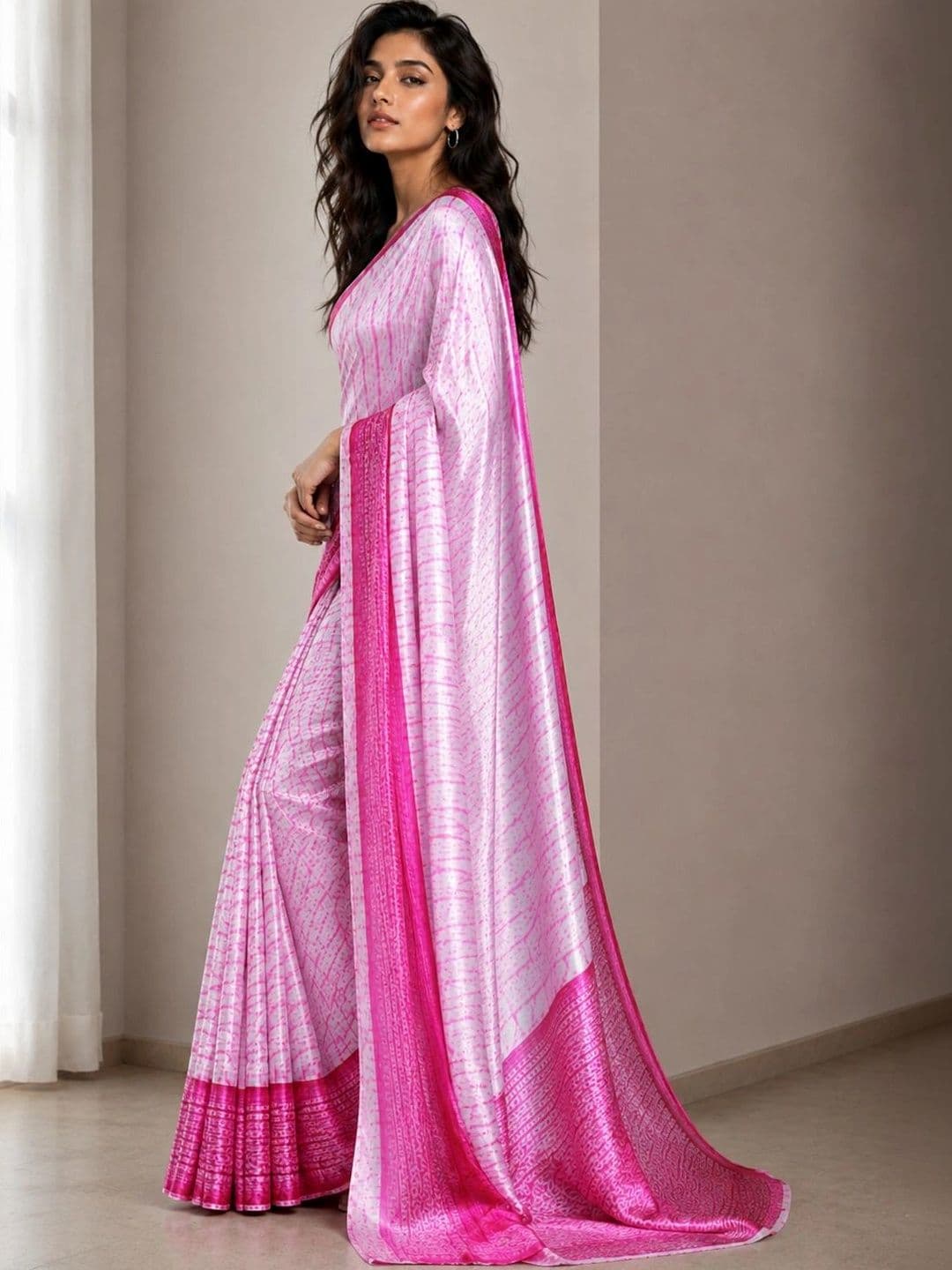 Jihana Fab Satin Mysore Silk Saree thumbnail 6