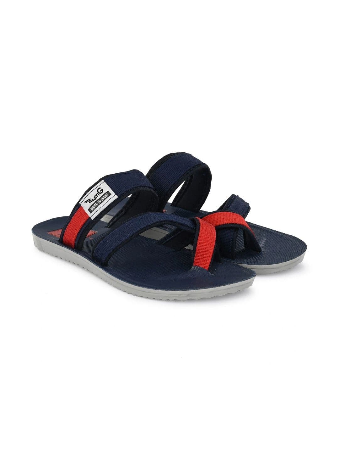 ZENG Men Colourblocked Thong Flip-Flops thumbnail 5