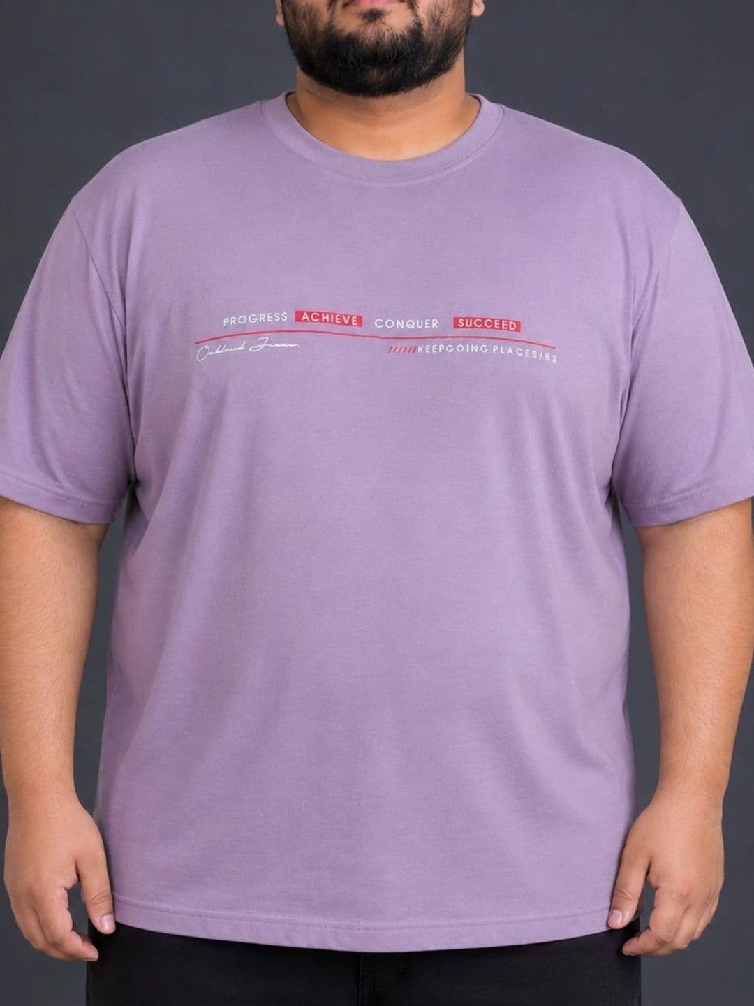 ZEFFIT Men Typography Printed T-shirt thumbnail 4