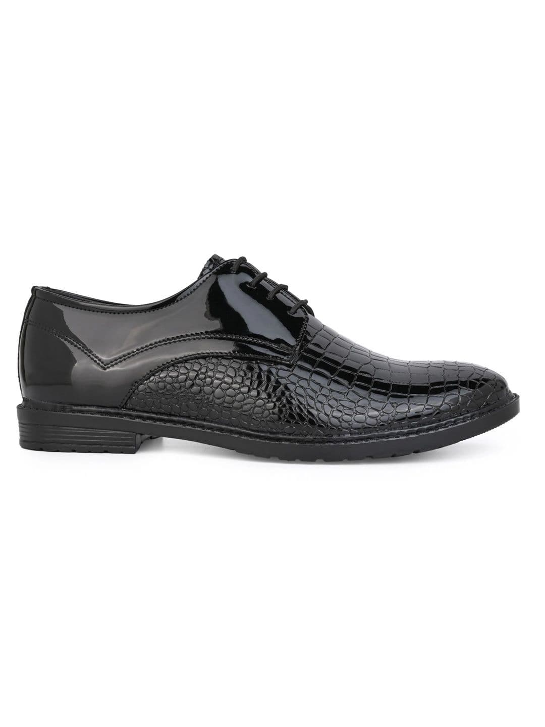 Big Liner Men Synthetic Round Toe Lace-Ups Derbys Formal Shoes thumbnail 3