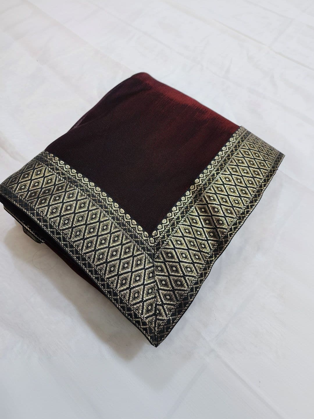 RENBRIZA Woven Design Zari Saree thumbnail 3