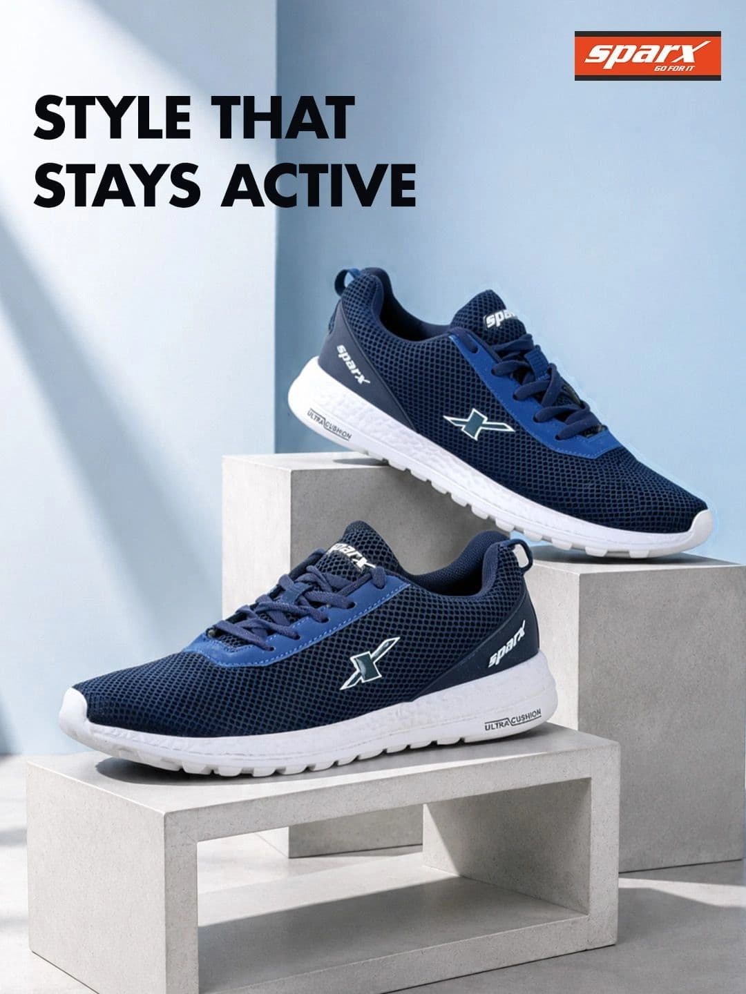 Sparx Men Mesh Sports Non-Marking Shoes thumbnail 4