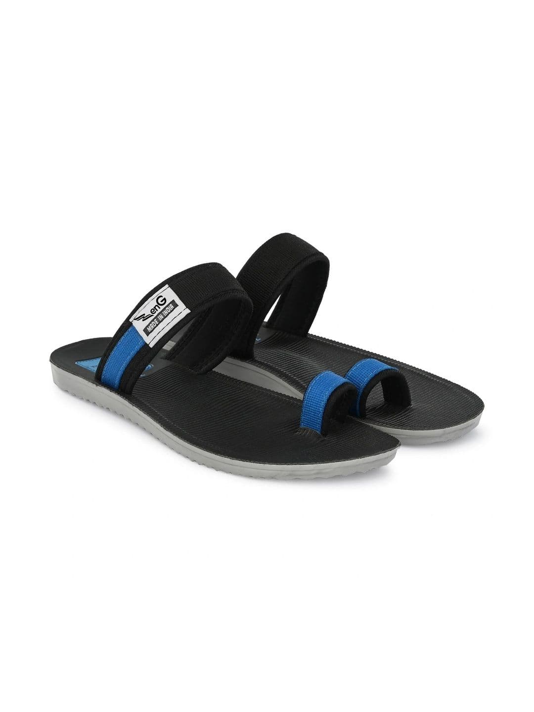 ZENG Men Colourblocked Thong Flip-Flops thumbnail 3