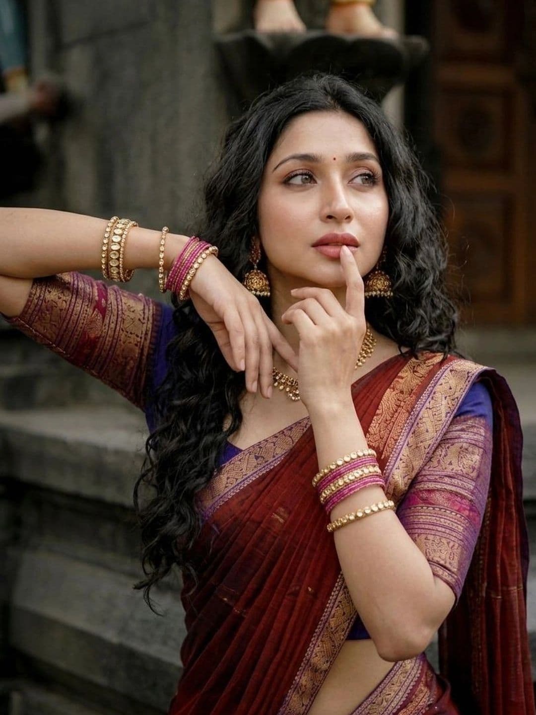 JIVUBA Ready to Wear Lehenga & Unstitched Blouse With Dupatta thumbnail 3