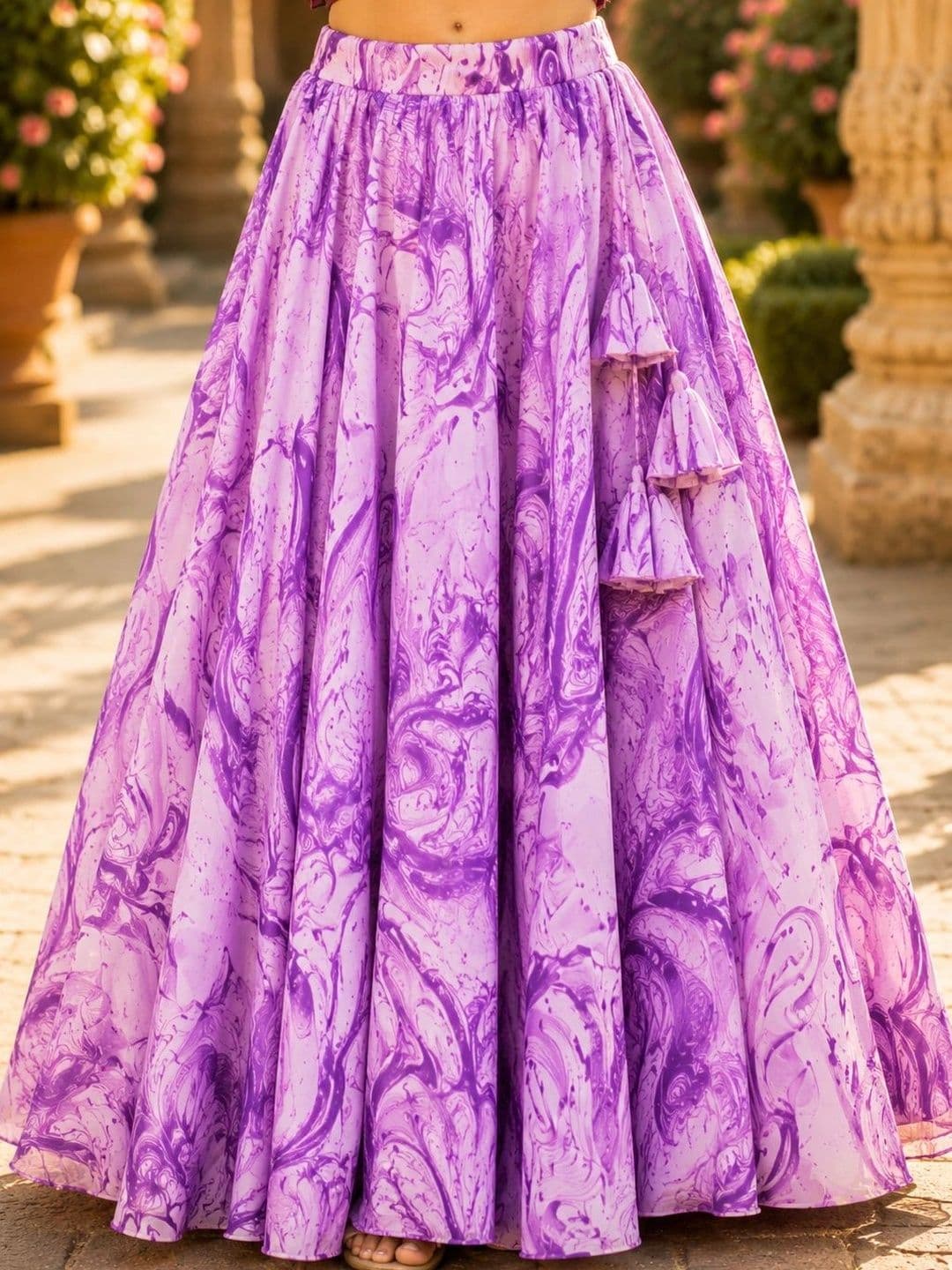 Sangria Girls Ready to Wear Lehenga & thumbnail 4