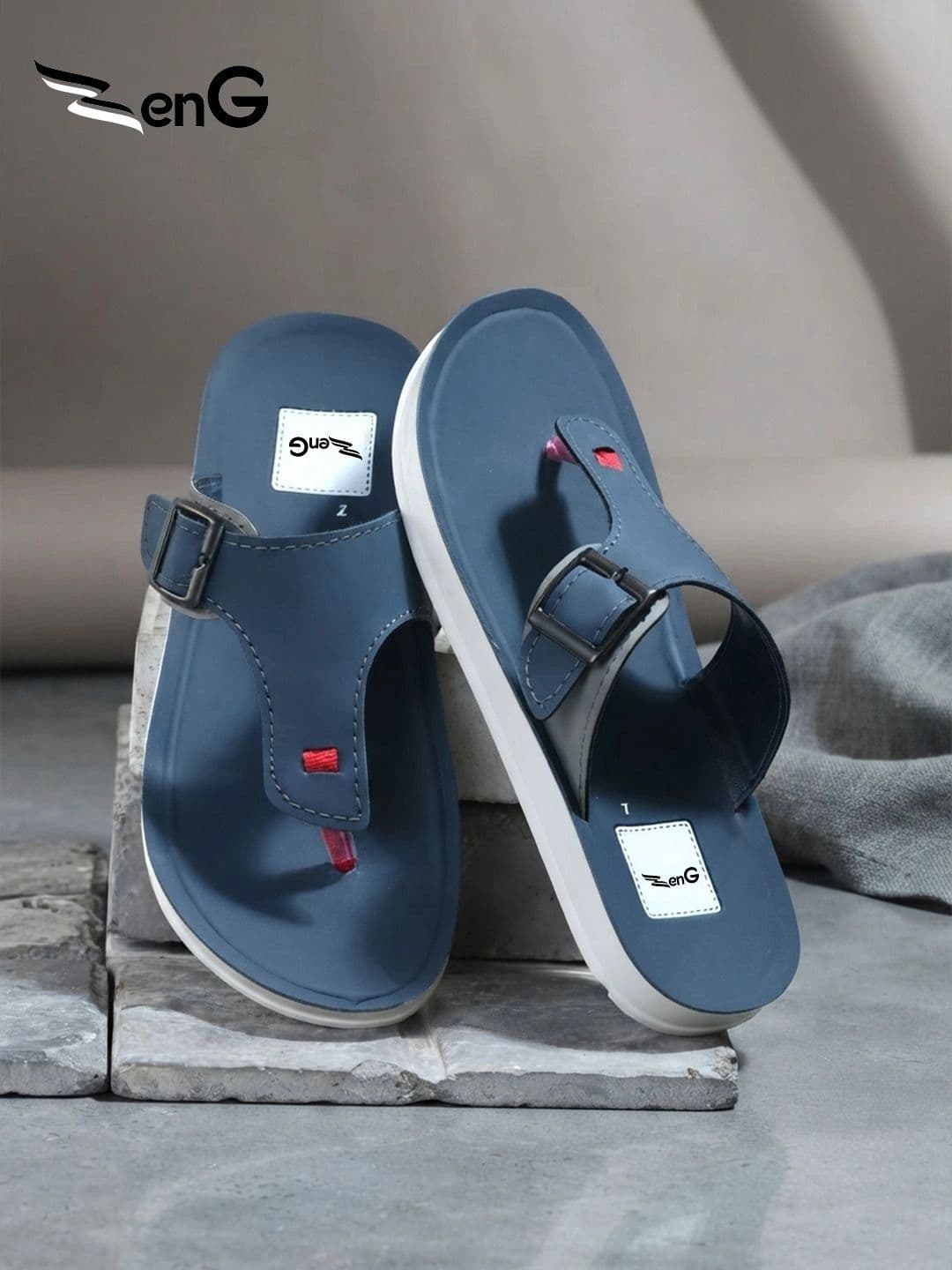 ZENG Men Thong Flip-Flops - view 1