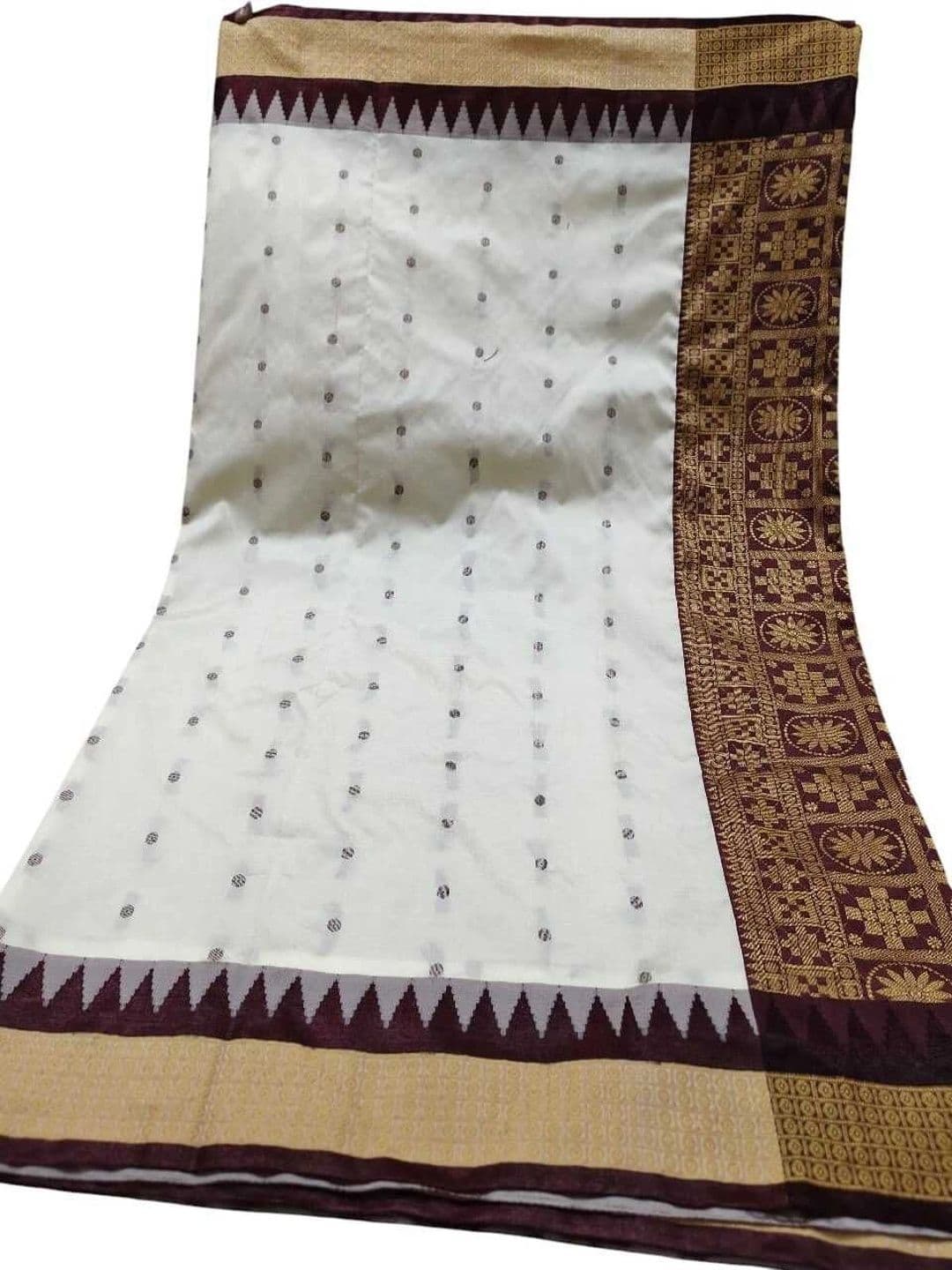 AYATSILK Zari Art Silk Saree thumbnail 5