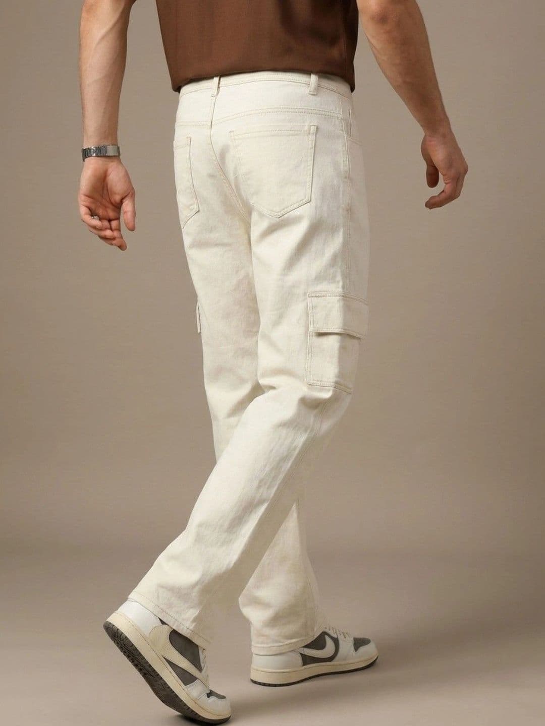 Encrypt Men Classic Regular Fit Mid-Rise Stretchable Jeans thumbnail 4