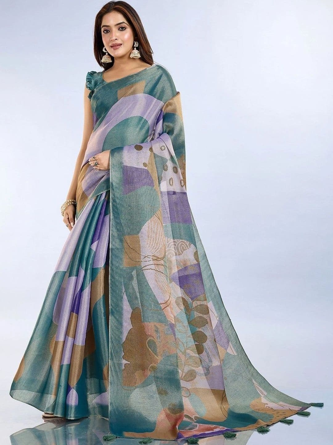 Kesarii Saree - view 1