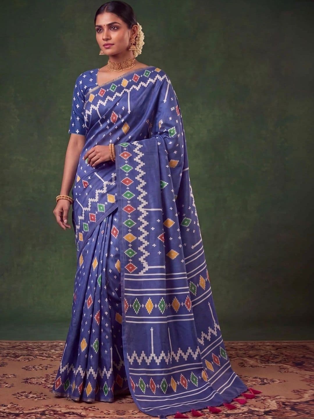 SAMANTHA Zari Silk Blend Saree - view 1