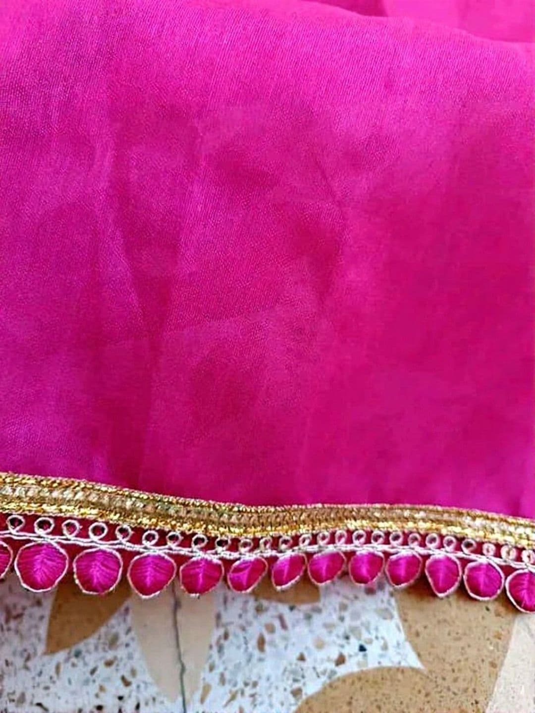 RENBRIZA Poly Georgette Saree thumbnail 5