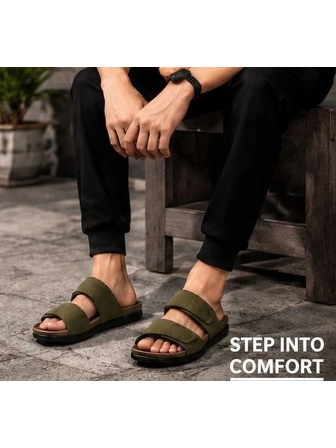 LEEPEETER Men Comfort Sandals thumbnail 5