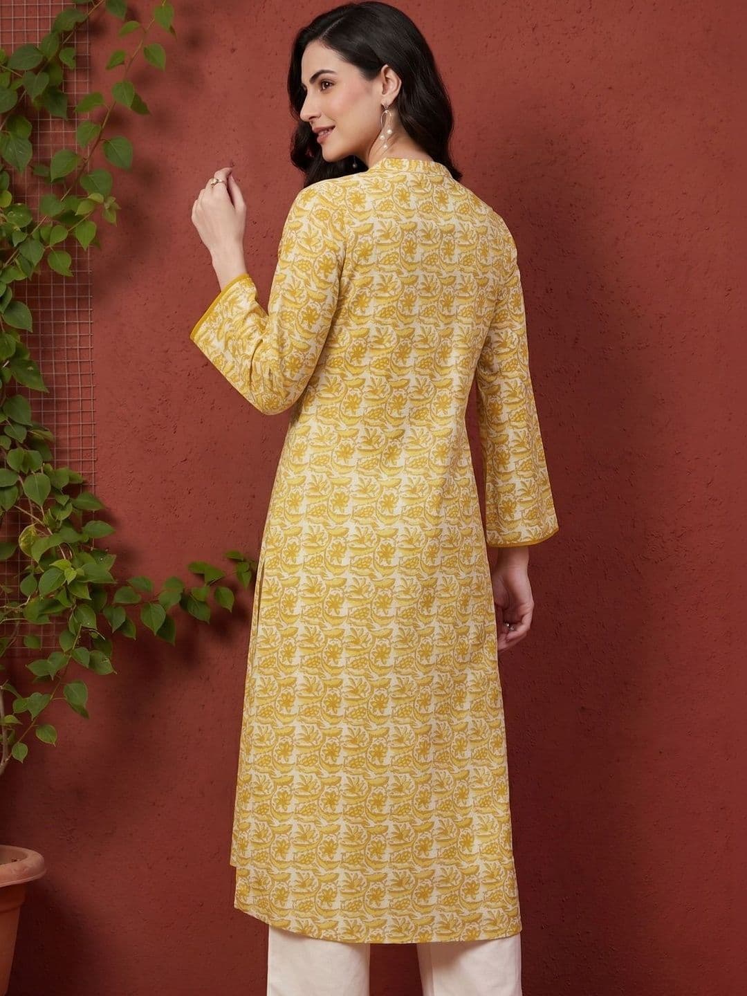 Anouk Women Ethnic Motifs Printed Kurta thumbnail 5