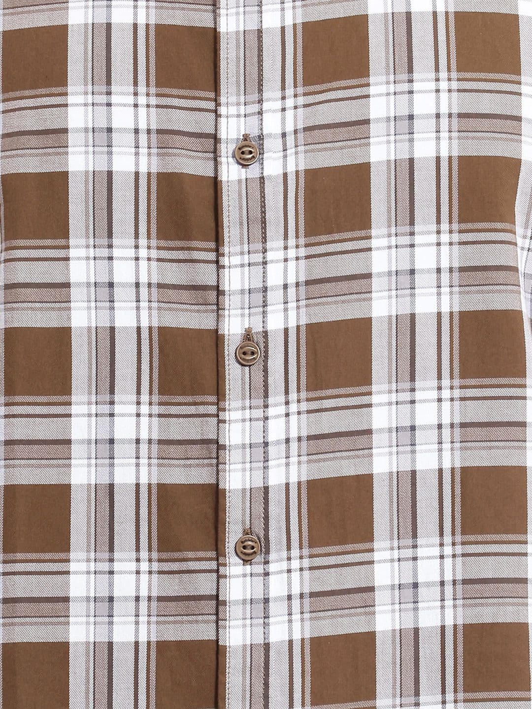 The Roadster Life Co. Tartan Checks Checked Casual Shirt thumbnail 3
