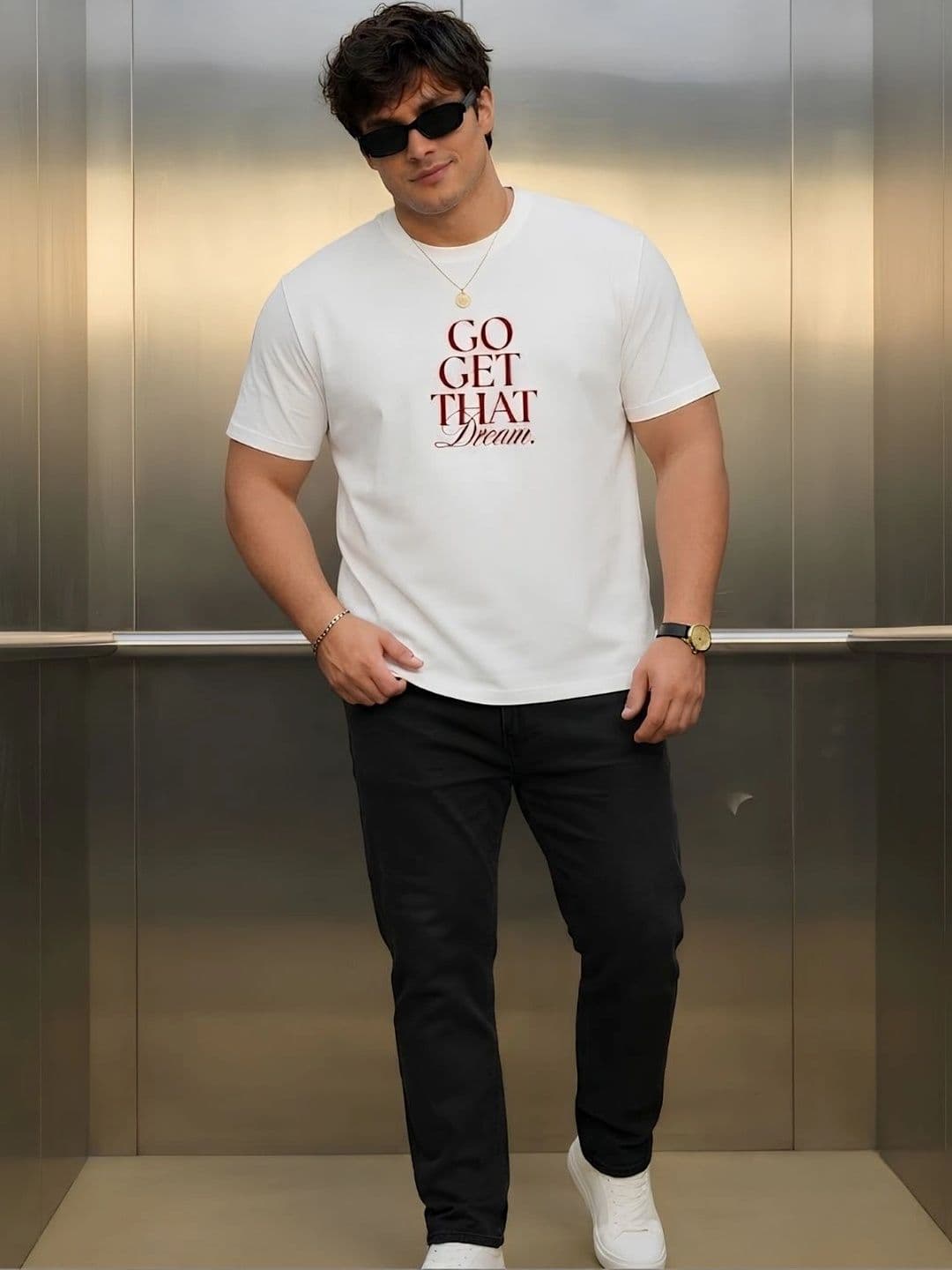 Sztori Men Typography Printed T-shirt thumbnail 3