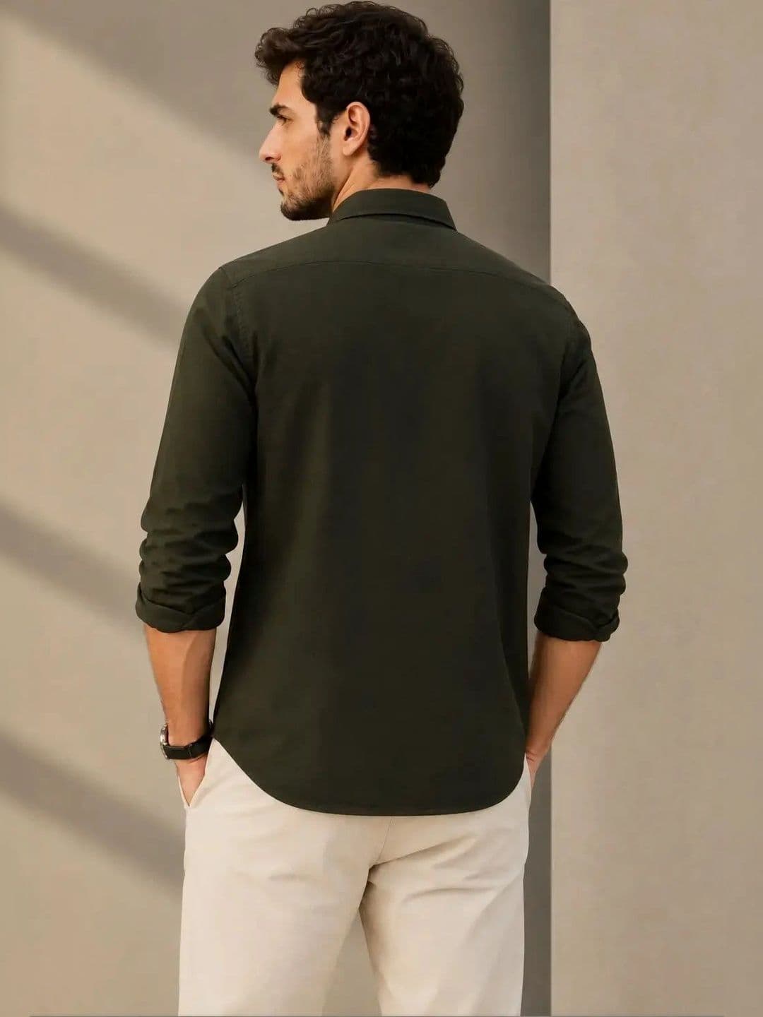 XKIND Men Standard Slim Fit Casual Shirt thumbnail 4