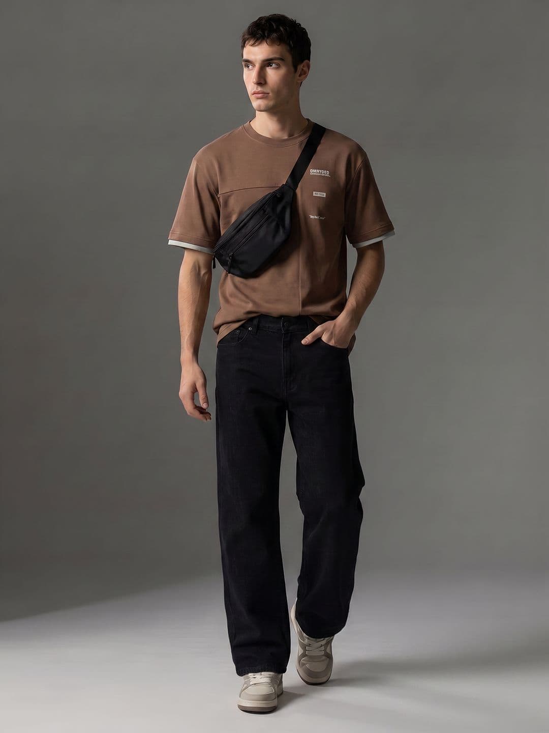 FCUK Men Loose Fit Stretchable Jeans thumbnail 4