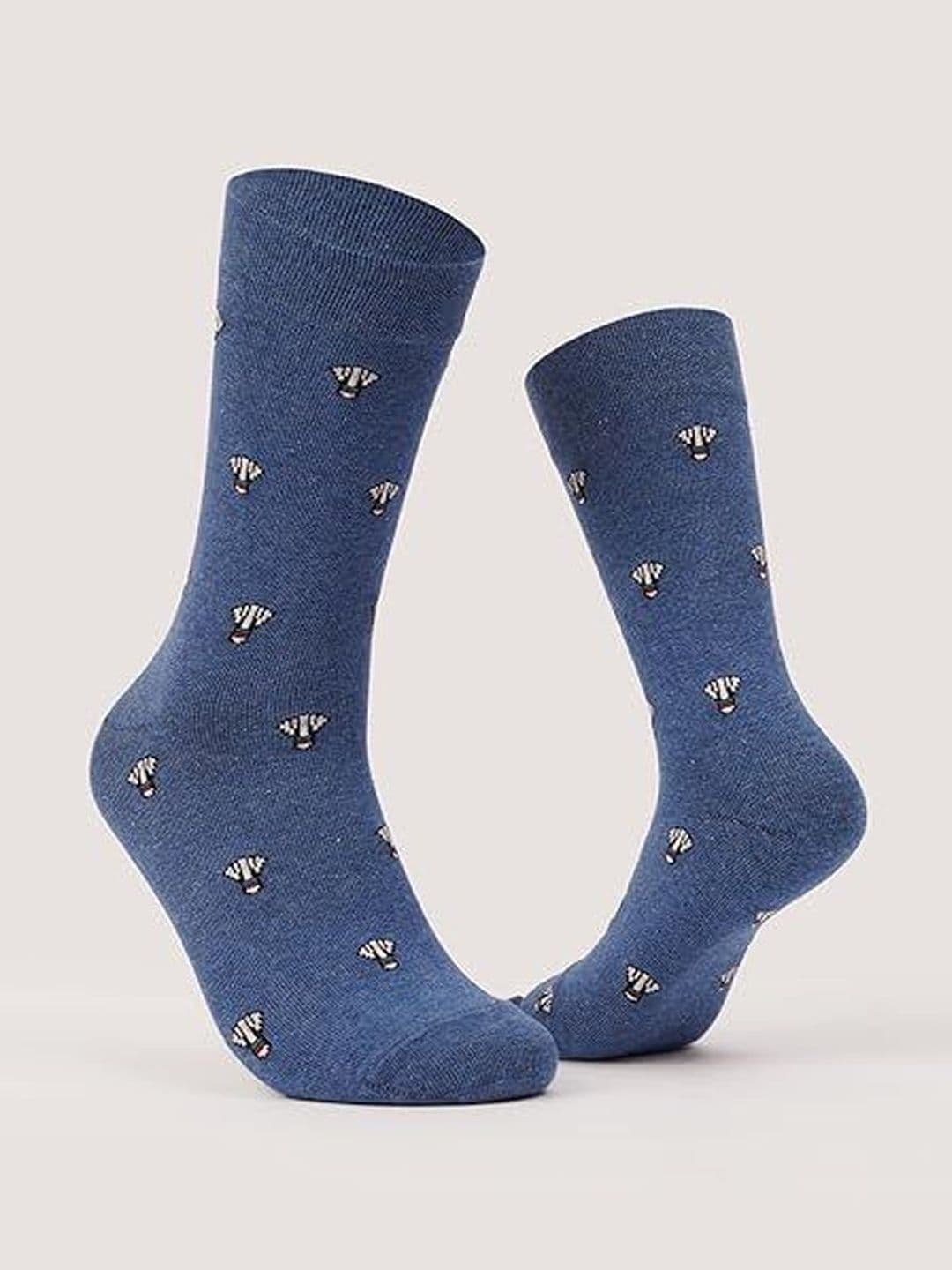 Activian Men Cotton Patterned Calf Length Socks thumbnail 4