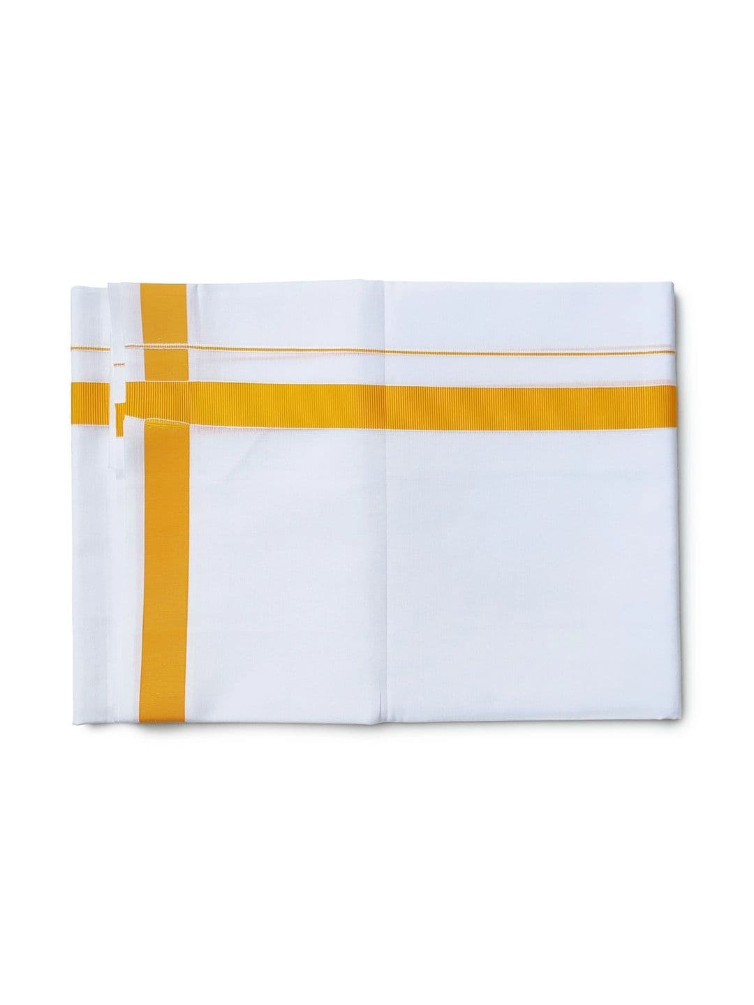 CHITHRA FABRICS Men Striped Cotton Dhoti Dhotis thumbnail 2