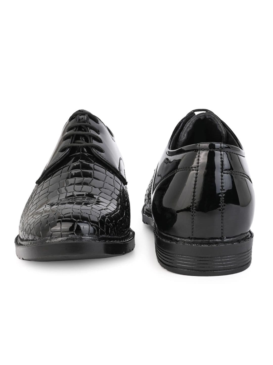 Big Liner Men Synthetic Round Toe Lace-Ups Derbys Formal Shoes thumbnail 4