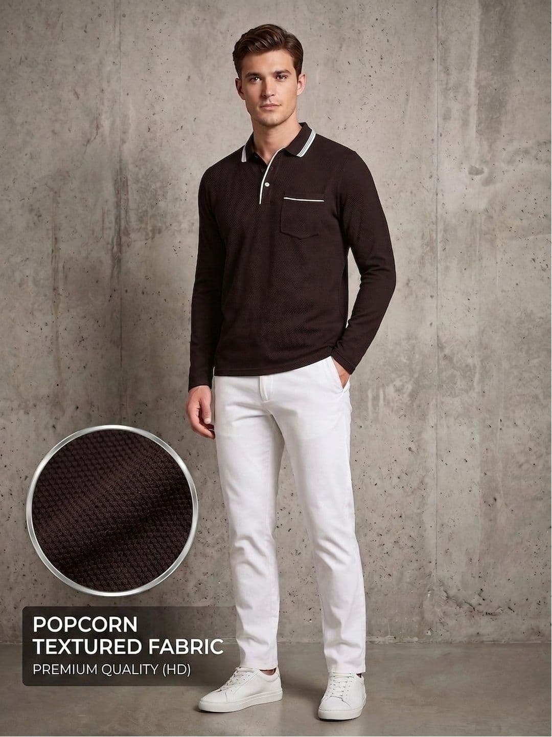 STARFOX Men Polo Collar Pockets T-shirt thumbnail 4