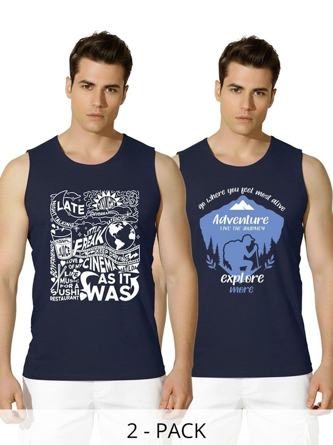 SKY HARBOAR Men Typography 2 Printed T-shirt - view 1