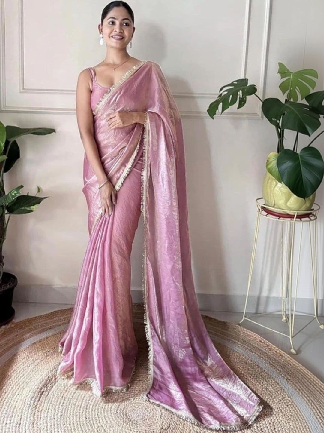 RAJHANS ENTERPRISE Satin Saree thumbnail 2