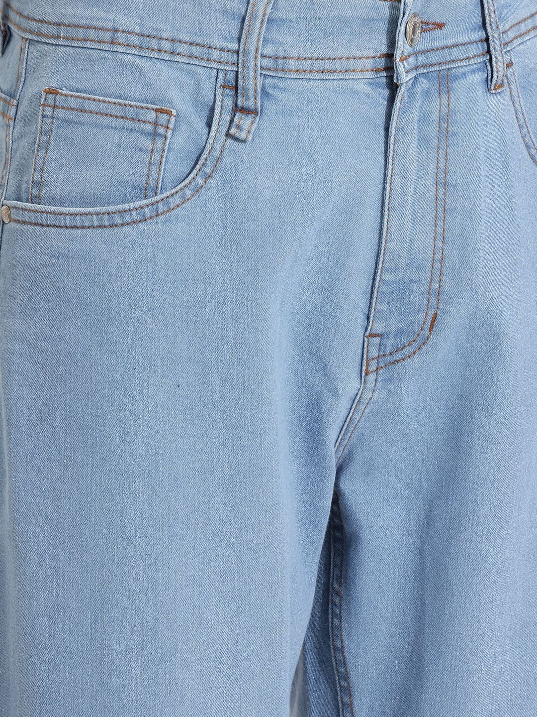 The Roadster Life Co. Men Relaxed Fit Light Shade Jeans thumbnail 5