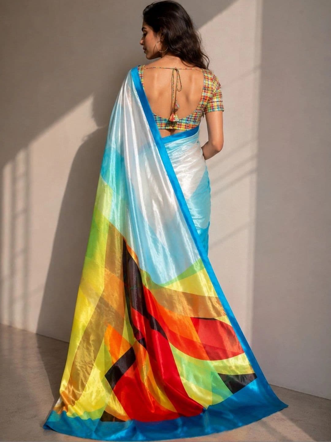 Jihana Fab Satin Mysore Silk Saree thumbnail 4