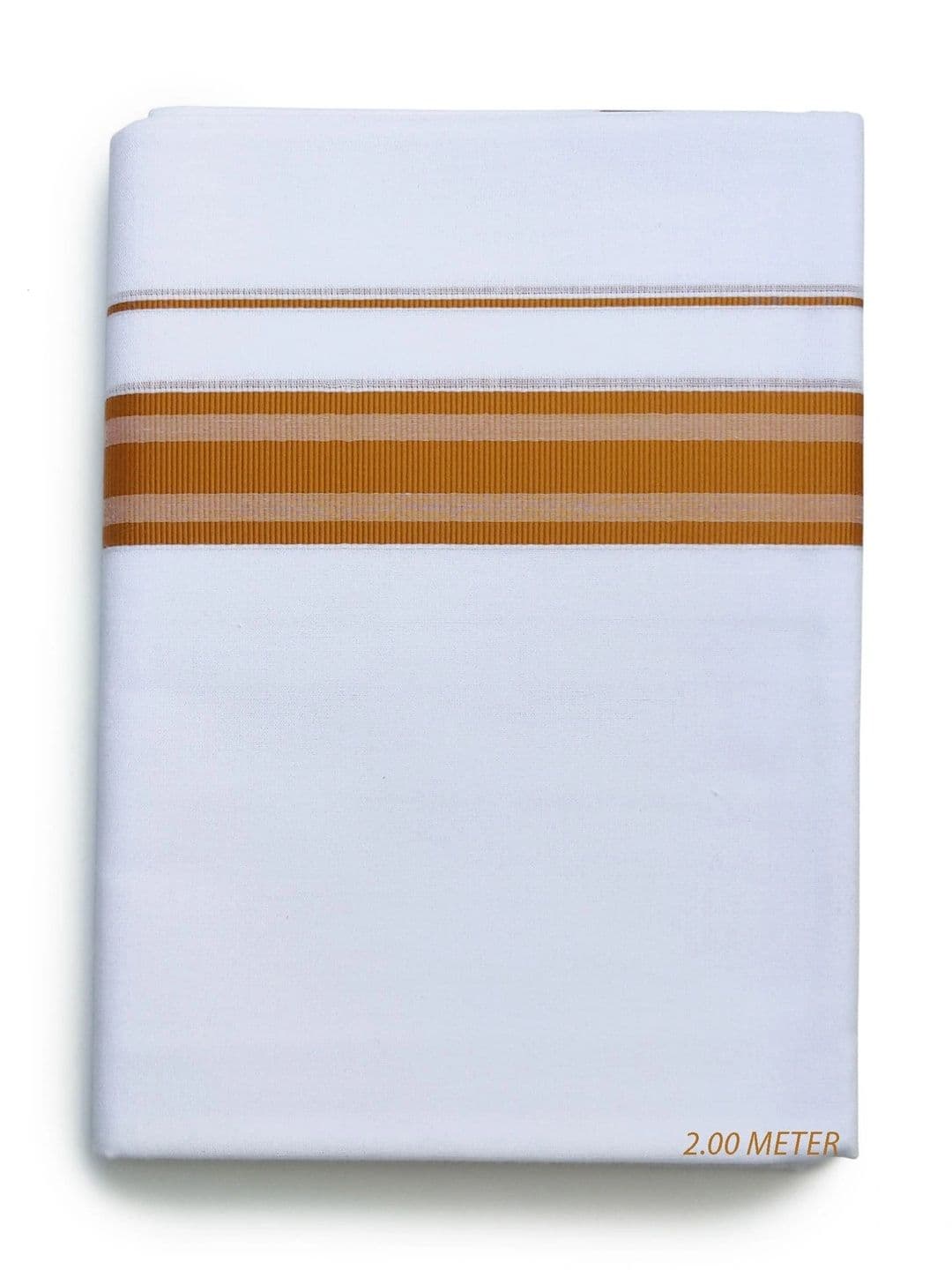 CHITHRA FABRICS Men Striped Cotton Dhoti Dhotis - view 1