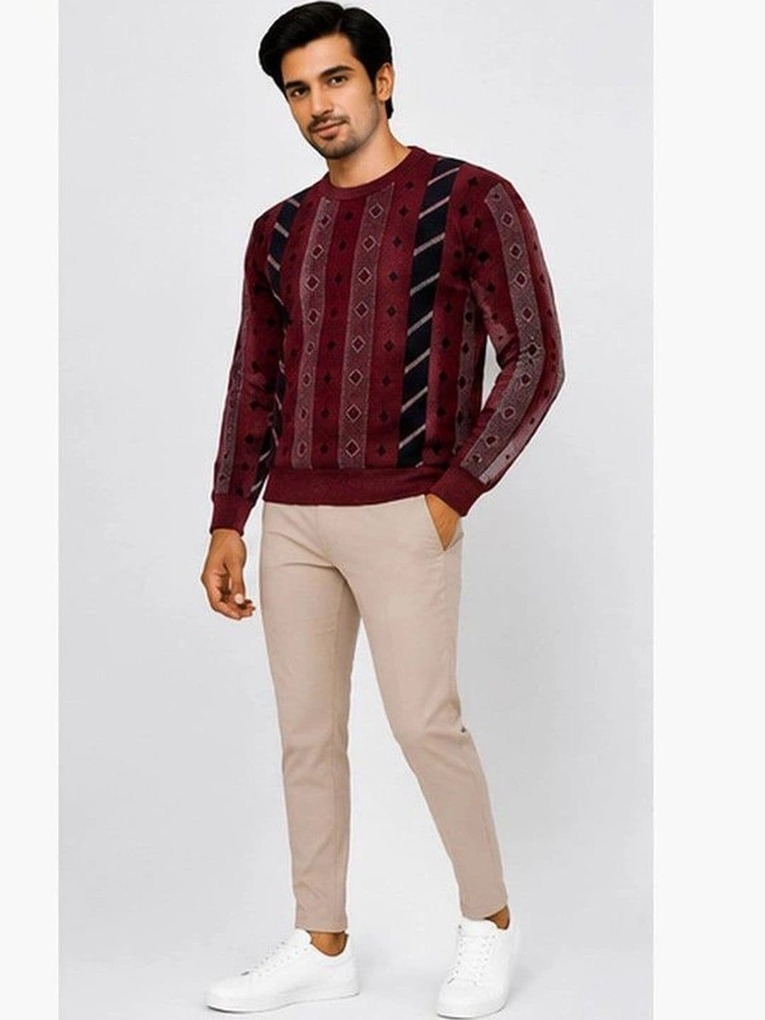 Grand Line Men Printed Pullover - view 1