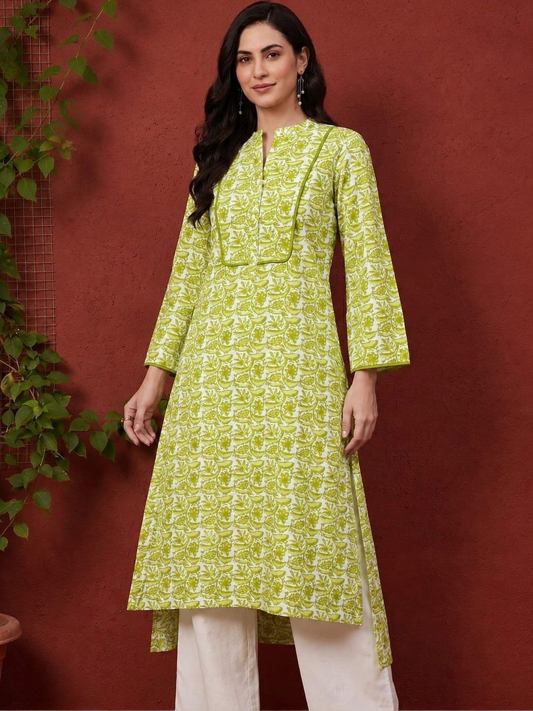 Anouk Women Floral Printed Kurta thumbnail 7