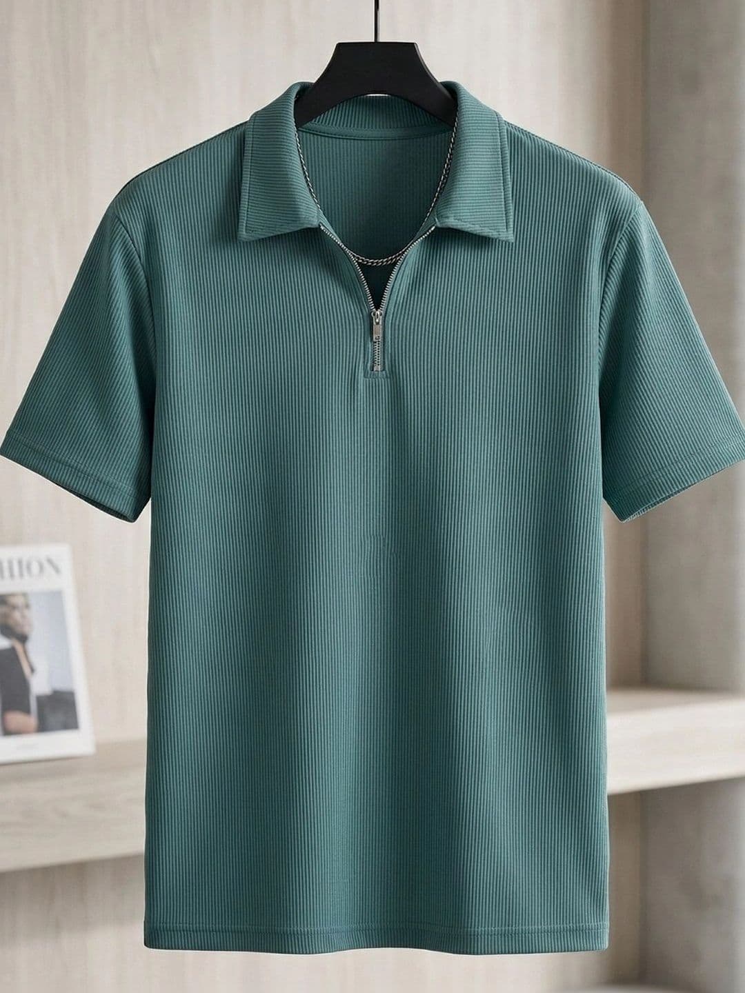HERE&NOW Men Polo Collar T-shirt - view 1