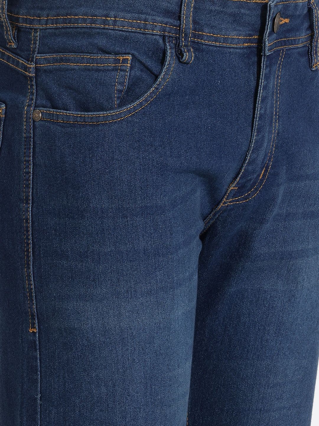 The Roadster Life Co. Men Slim Fit Light Fade Jeans thumbnail 3