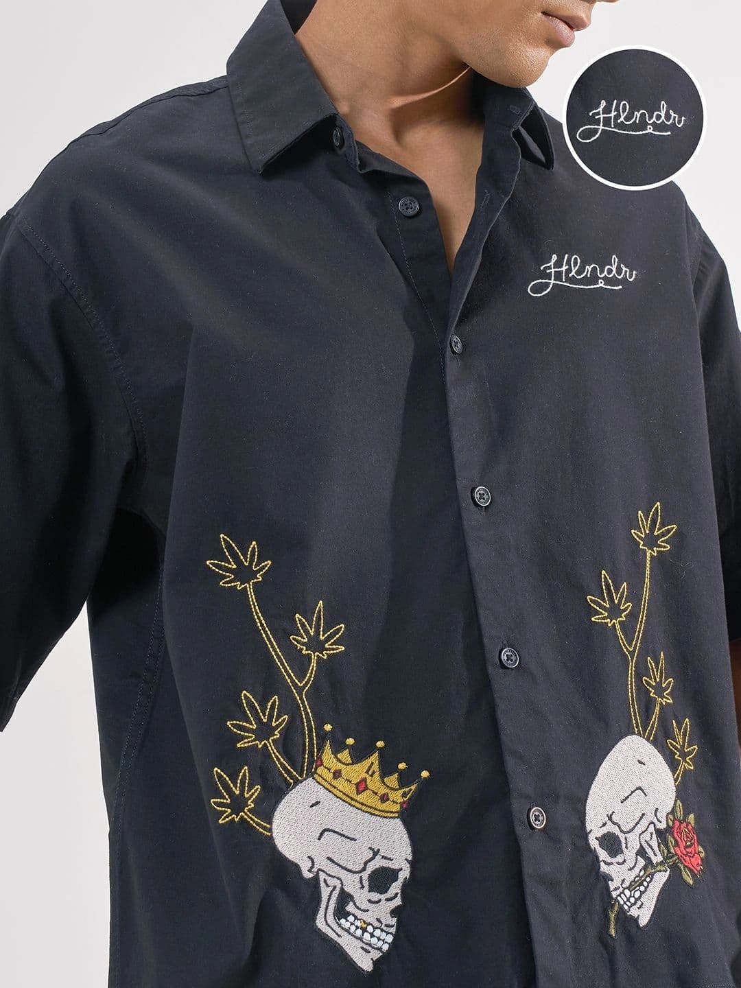 HIGHLANDER Men Boxy Printed Casual Shirt thumbnail 4
