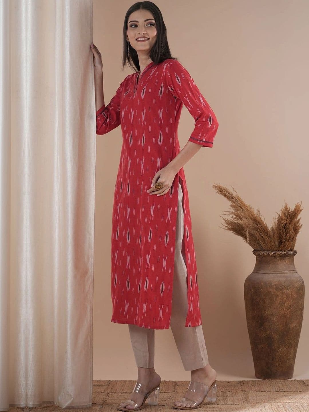 KAMI KUBI Women Printed Kurta thumbnail 4