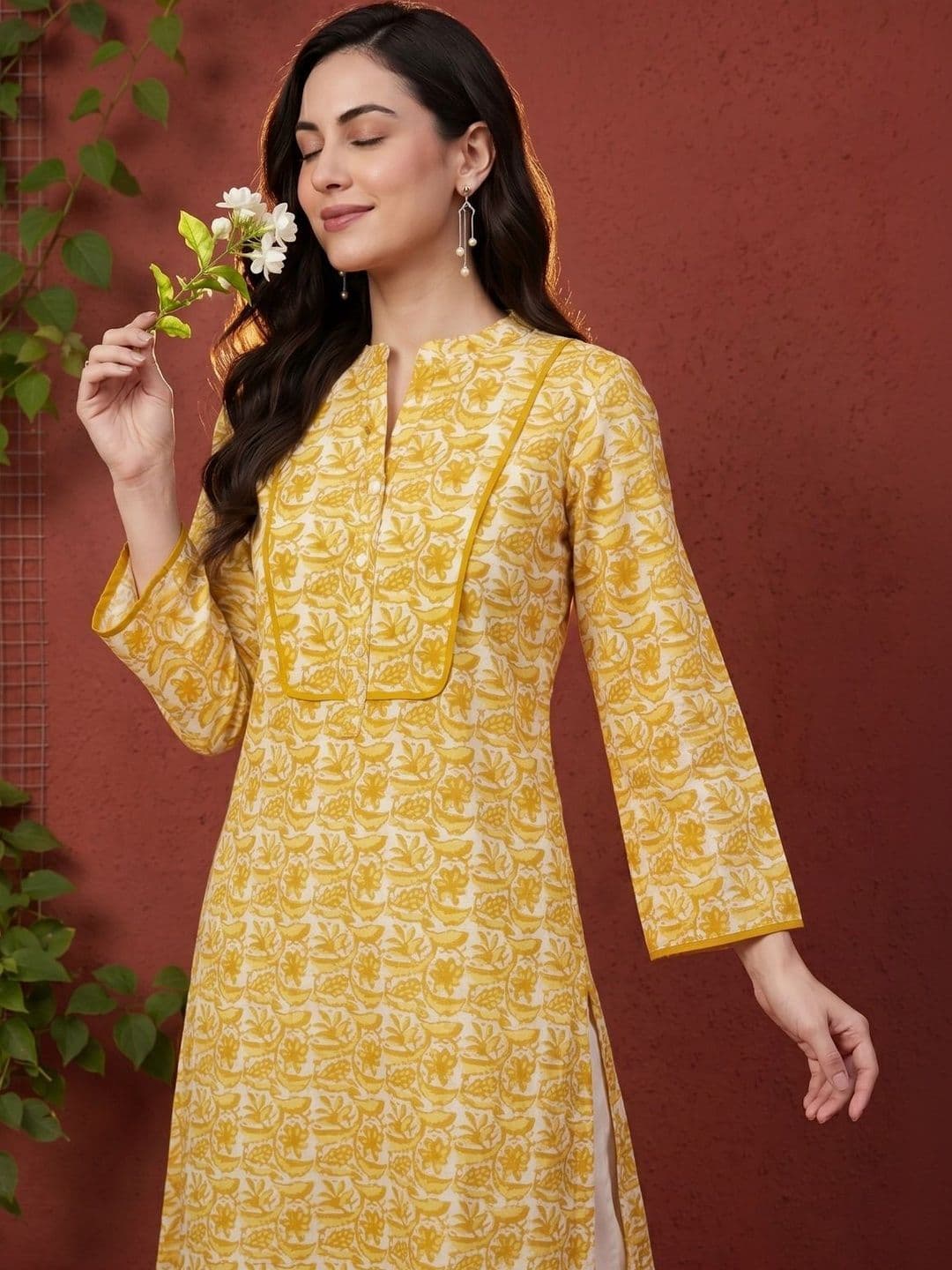 Anouk Women Ethnic Motifs Printed Kurta thumbnail 7