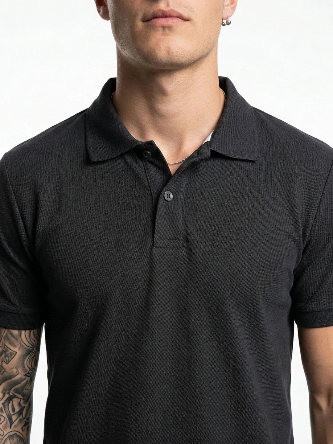 HERE&NOW Men Polo Collar T-shirt thumbnail 5