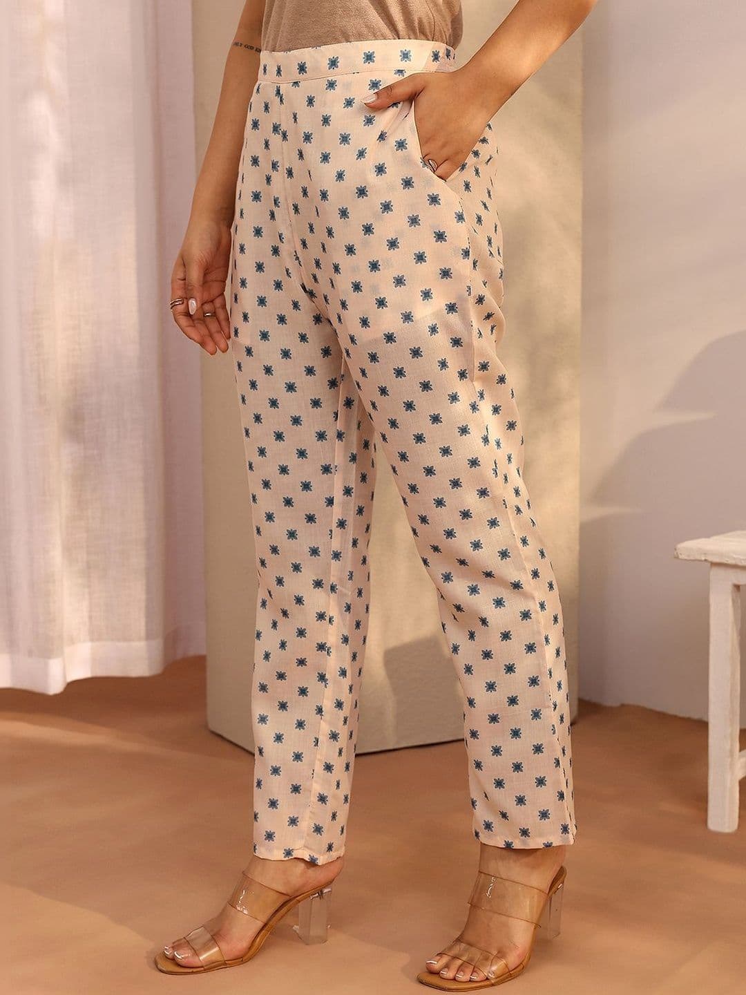 Libas Women Ethnic Motifs Printed Regular Kurta with Trousers & With Dupatta thumbnail 6