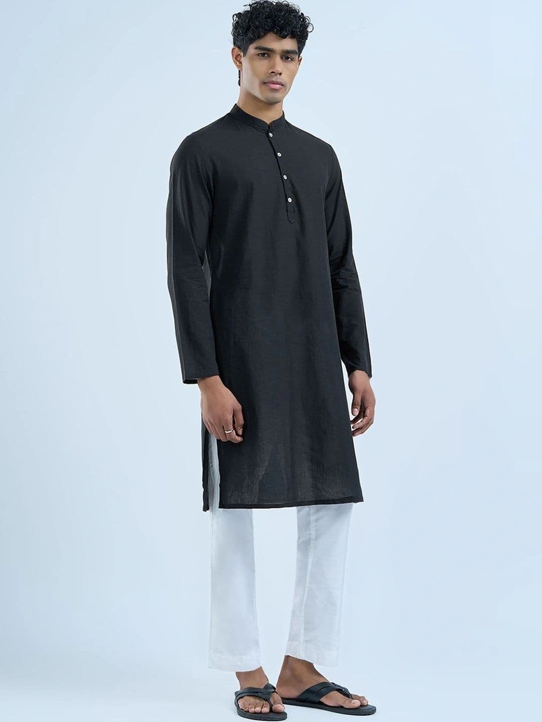 indus route by Pantaloons Men Kurta thumbnail 4
