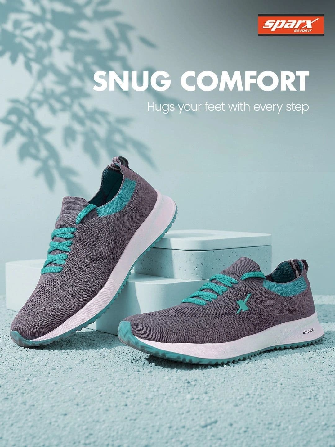 Sparx Women Lightweight Lace-Up Walking Shoes thumbnail 4