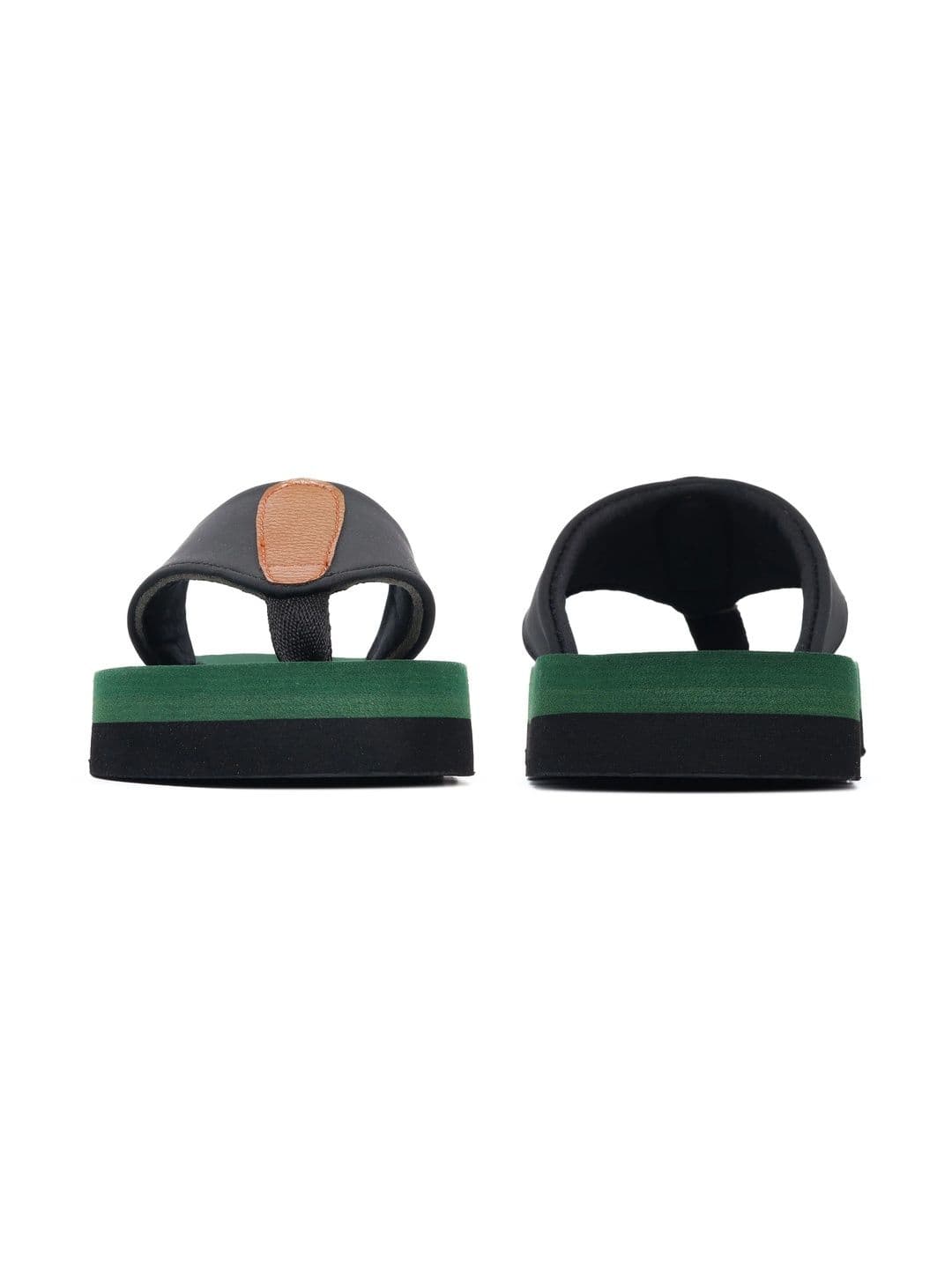 ASIAN Men Colourblocked Thong Flip-Flops thumbnail 4