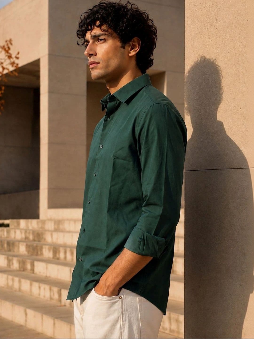 THE SHIRT CODE Men Comfort Casual Shirt thumbnail 3