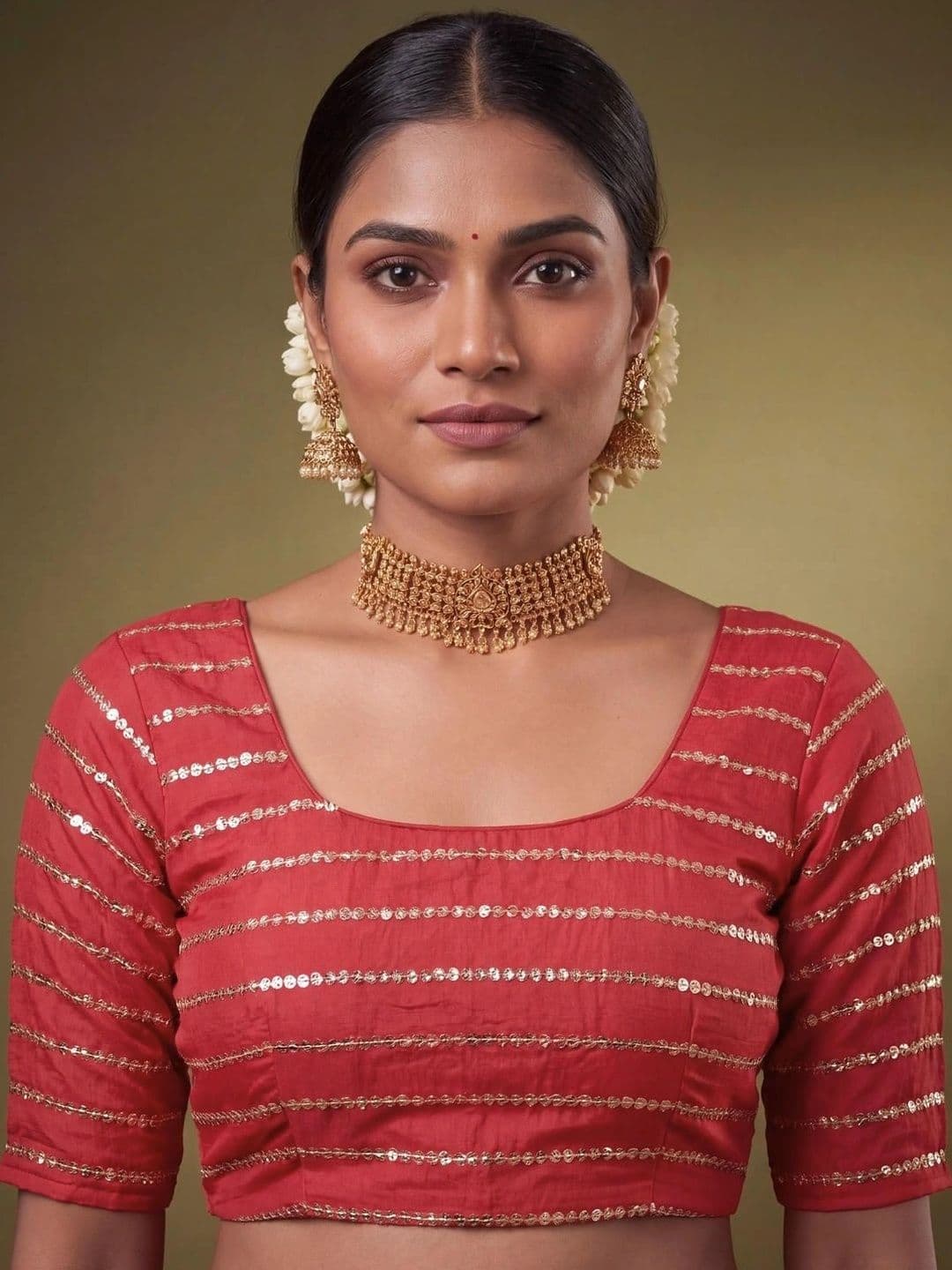 SAMANTHA Poly Georgette Saree thumbnail 7