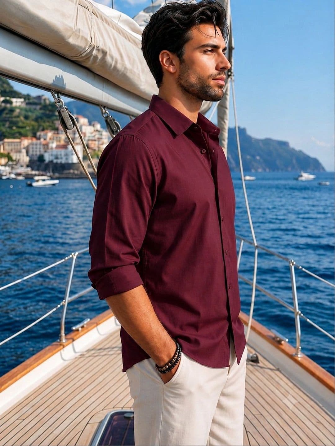 THE SHIRT CODE Men Comfort Casual Shirt thumbnail 4