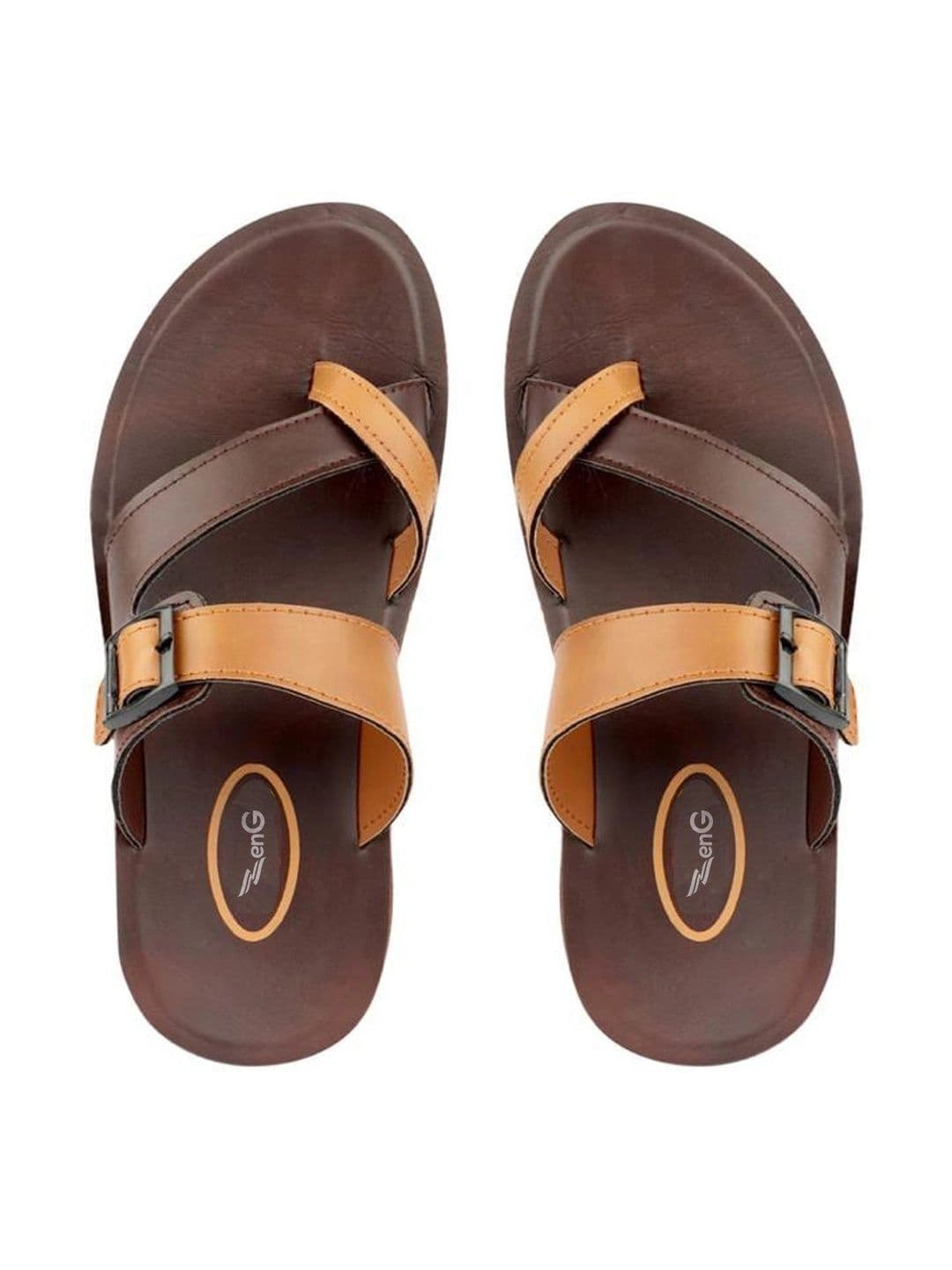 ZENG Men Colourblocked Thong Flip-Flops thumbnail 3