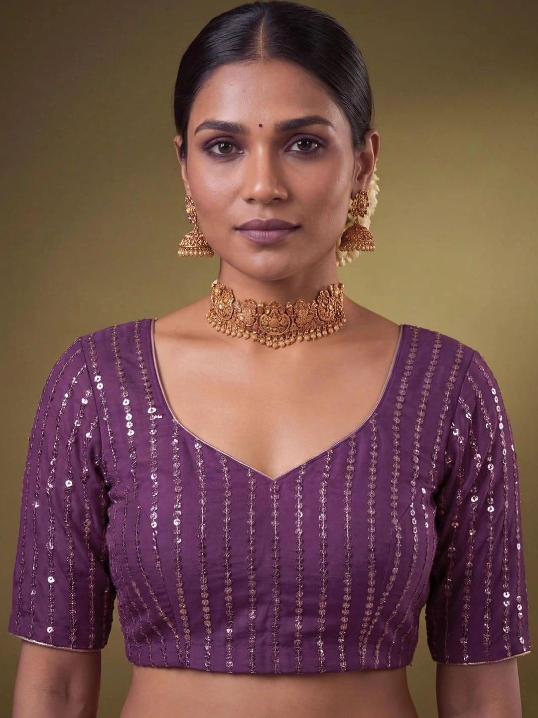 SAMANTHA Poly Georgette Saree thumbnail 6