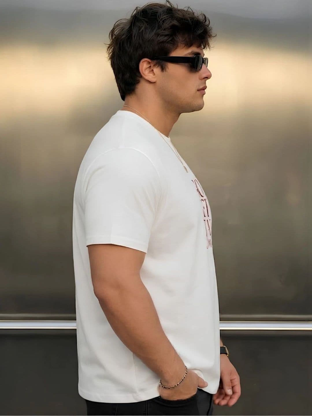 Sztori Men Typography Printed T-shirt thumbnail 2